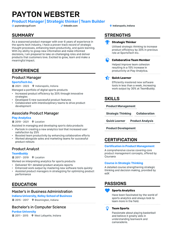 CV Resume