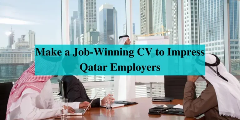Job winning CV in Qatar